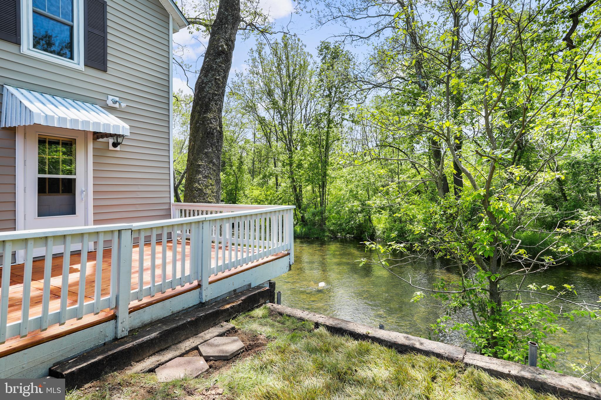 37 Corner Road Edinburg, VA 22824 - Photo 32 of 42 Deck overlooking the creek