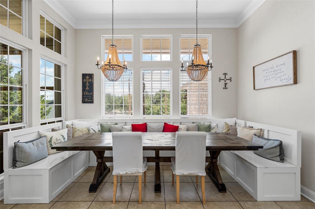 201 Camino Del Rancho Lorena, TX 76655 - Photo 12 of 35 a dining room with furniture and window