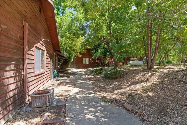 a view of lake view with mountain in the background