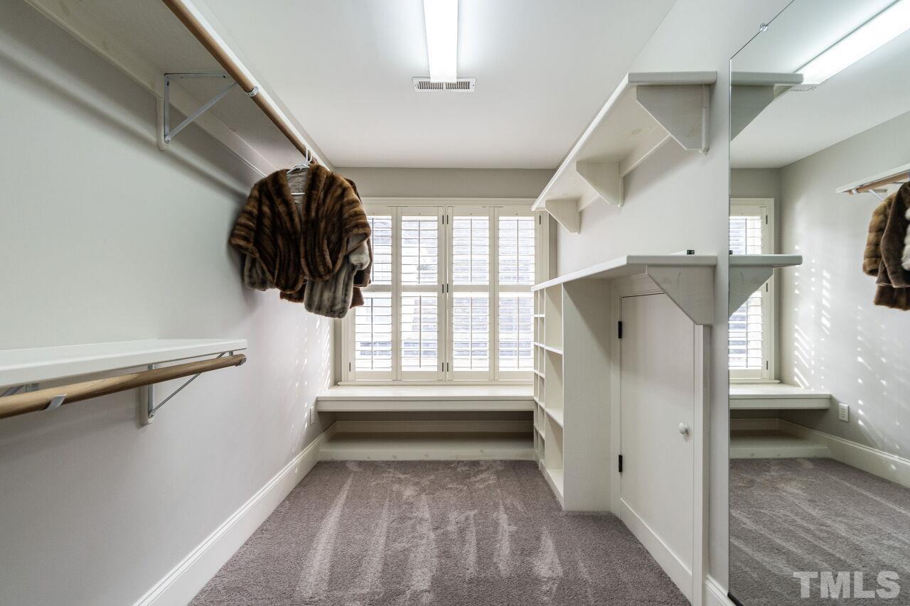 3056 Lewis Farm Road Raleigh, NC 27607 - Photo 34 of 43 a view of entryway with a window and wooden floor