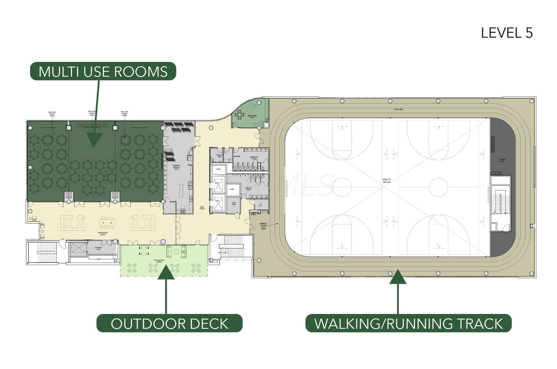 1884 Kentwell Road Columbus, OH 43221 - Photo 48 of 48 UA Community Center Floorplan Level 5