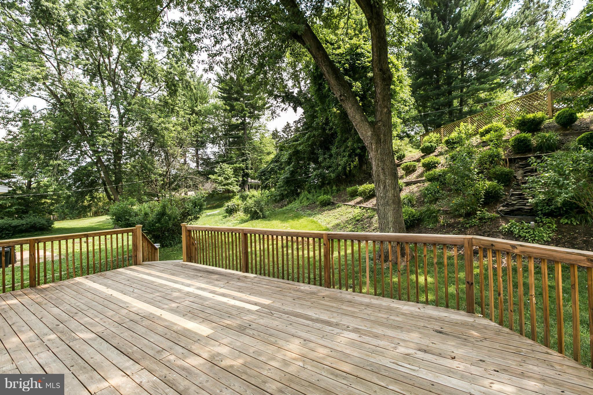4527 Tapscott Road Baltimore, MD 21208 - Photo 28 of 30 a view of a wooden deck