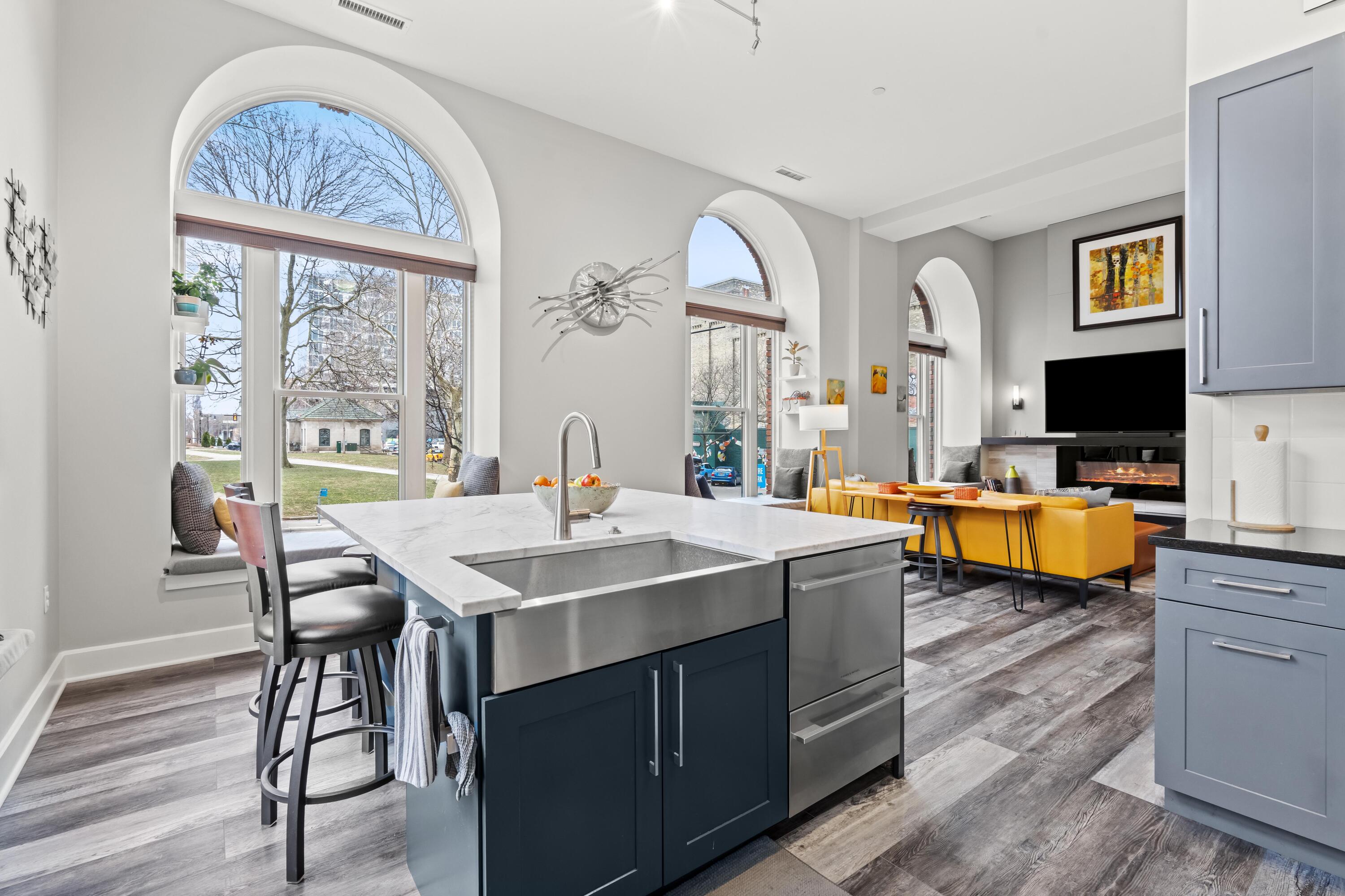 27 Library Street Northeast, Unit 202 Grand Rapids, MI 49503 - Photo 13 of 44 Kitchen