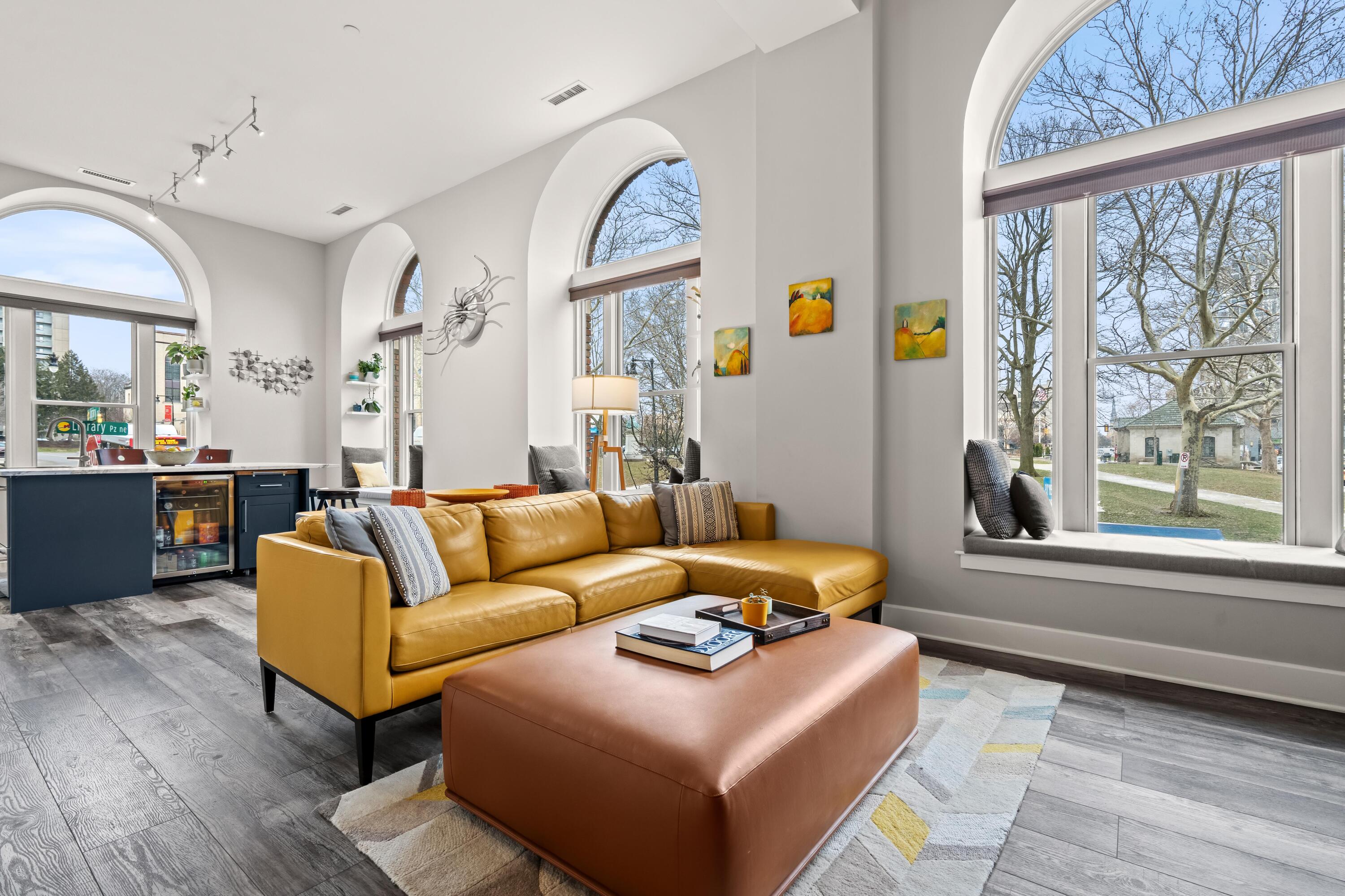 27 Library Street Northeast, Unit 202 Grand Rapids, MI 49503 - Photo 6 of 44 Living Room