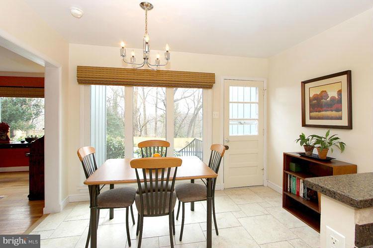 3229 Park View Road Chevy Chase, MD 20815 - Photo 11 of 29 Eat-in Area with view of POOL!