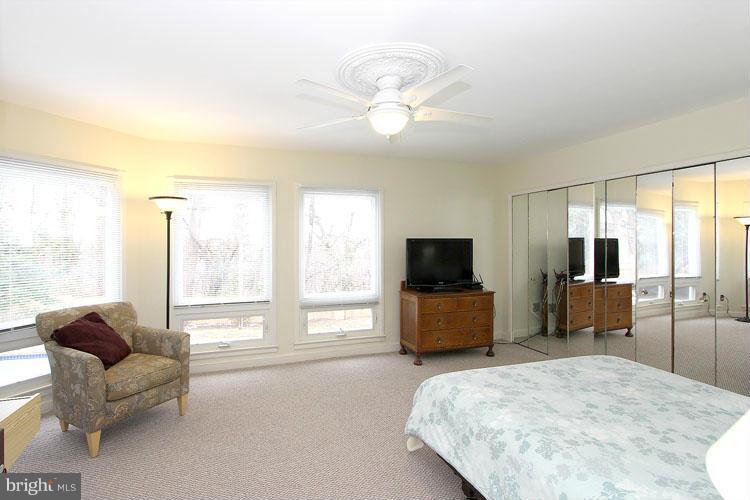 3229 Park View Road Chevy Chase, MD 20815 - Photo 16 of 29 Master Bedroom ADDITION w/view of POOL!