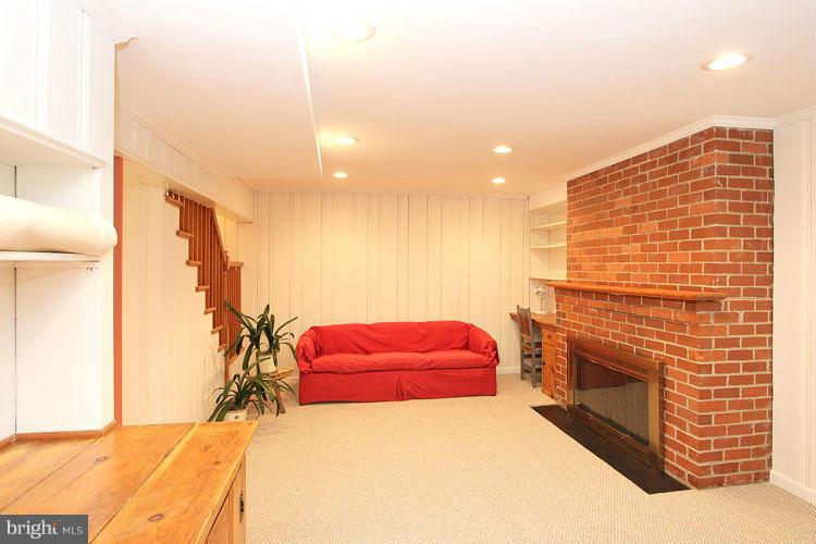 3229 Park View Road Chevy Chase, MD 20815 - Photo 26 of 29 Lower Level Rec Room w/access to 2-car GARAGE!