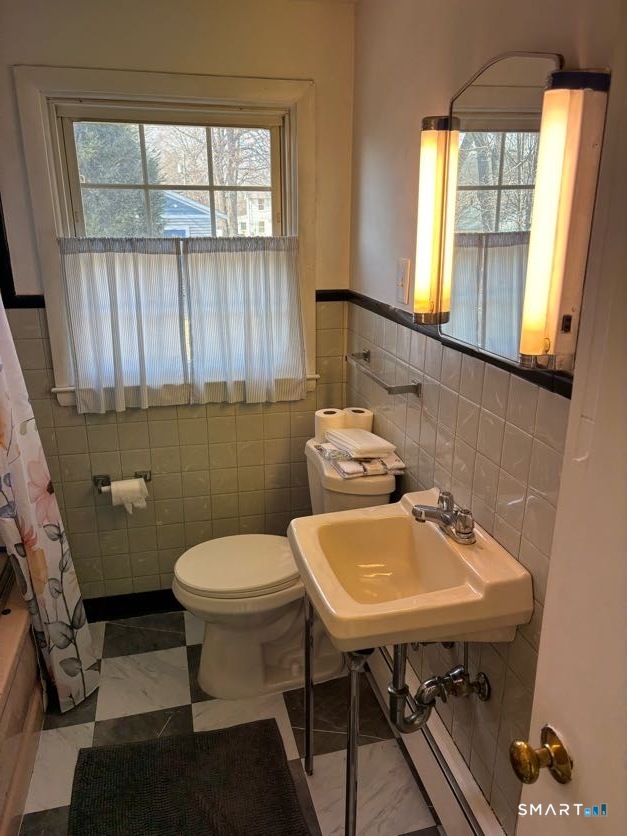 8 Prospect Hill Deep River, CT 06417 - Photo 6 of 10 a bathroom with a sink a toilet and a mirror