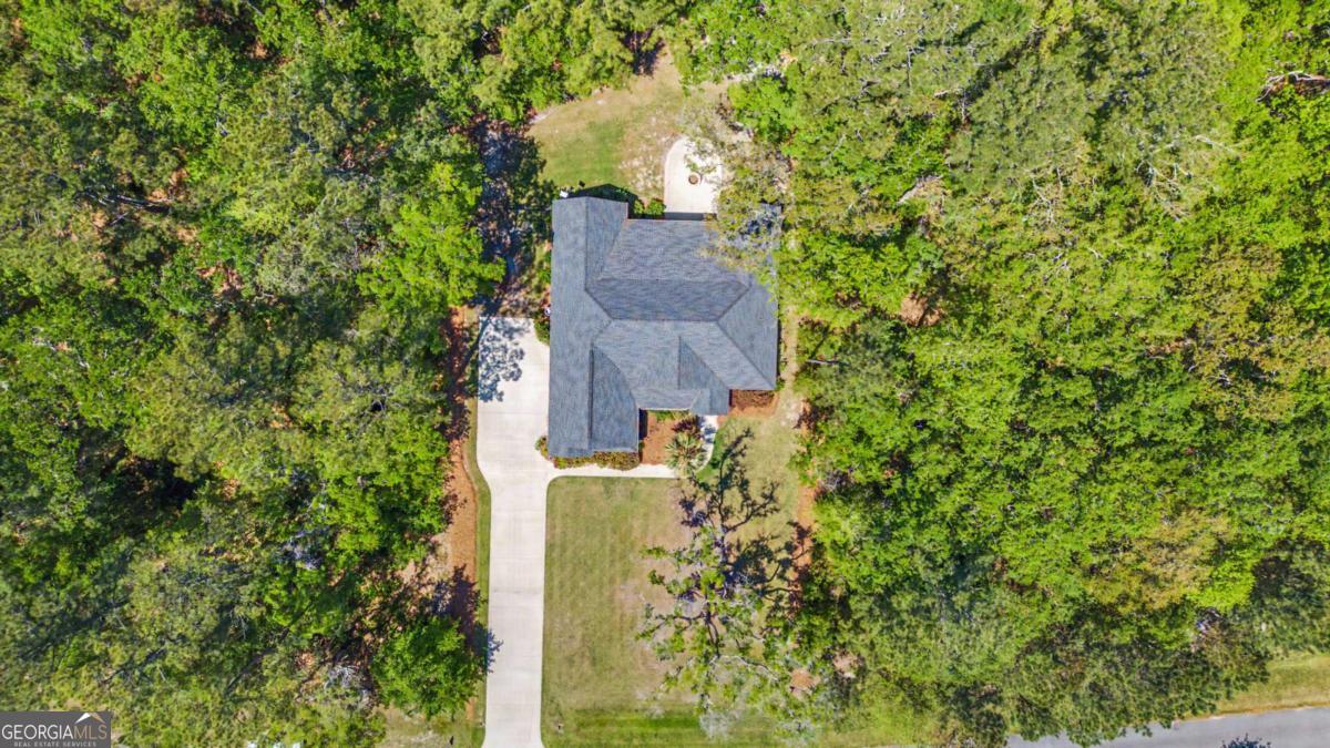 656 Sanderling Trace Waverly, GA 31565 - Photo 69 of 71 an aerial view of a house with a yard and large tree