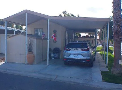a car parked in front of house
