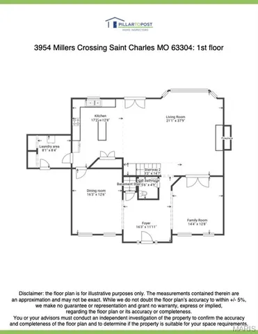 $525,000 | 3954 Millers Crossing, St. Charles, MO 63304