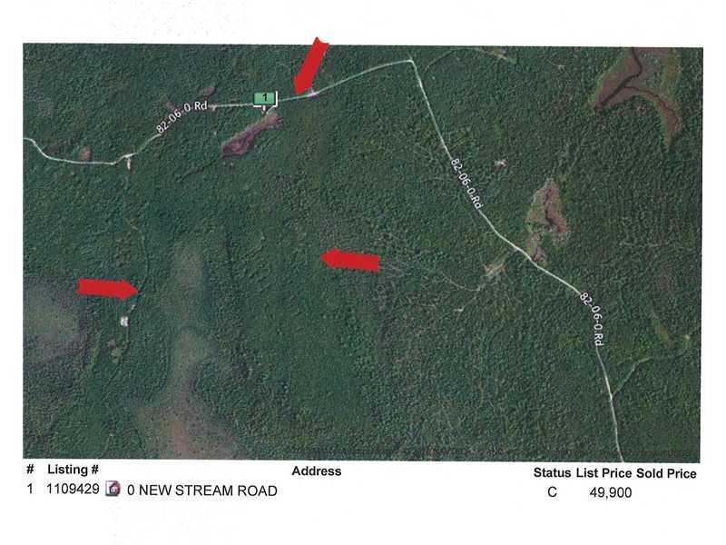 0 New Stream Road Wesley, ME 04686 - Photo 11 of 12 Aerial View.