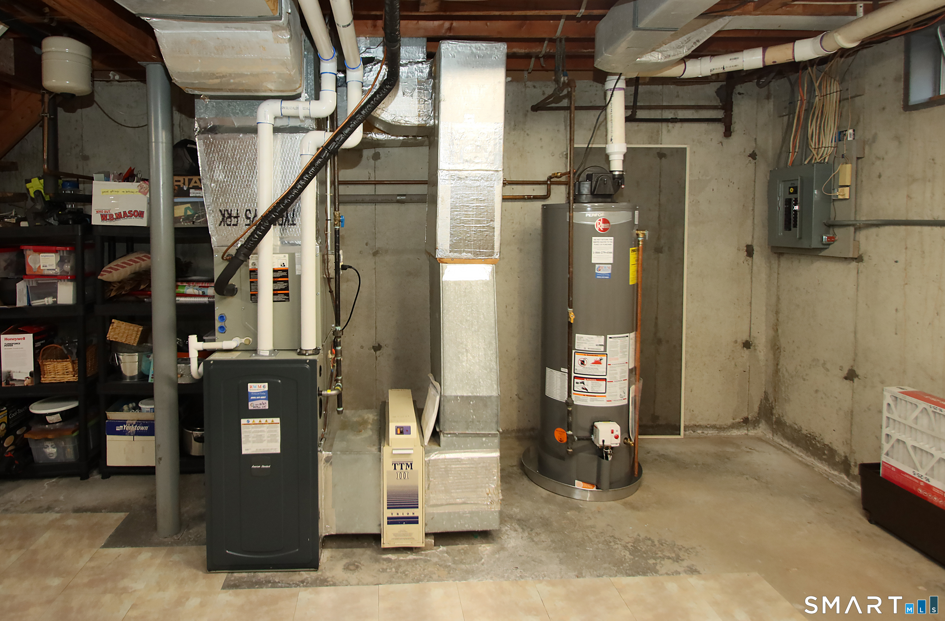 182 Main Street, Unit A Manchester, CT 06042 - Photo 32 of 34 Newer Gas Furnace and new Hot water heater.