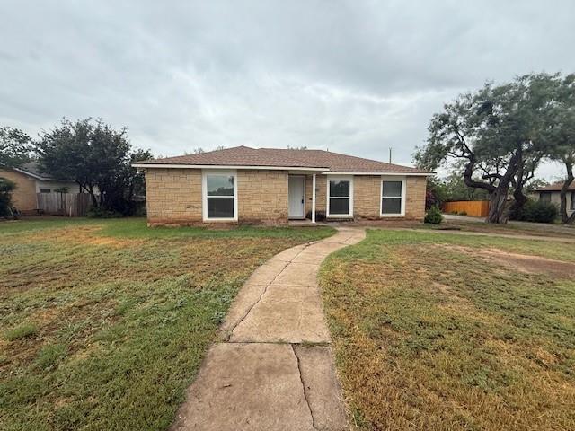 1826 Lincoln Drive Abilene, TX 79601 - Photo 1 of 1 a view of a house with a yard