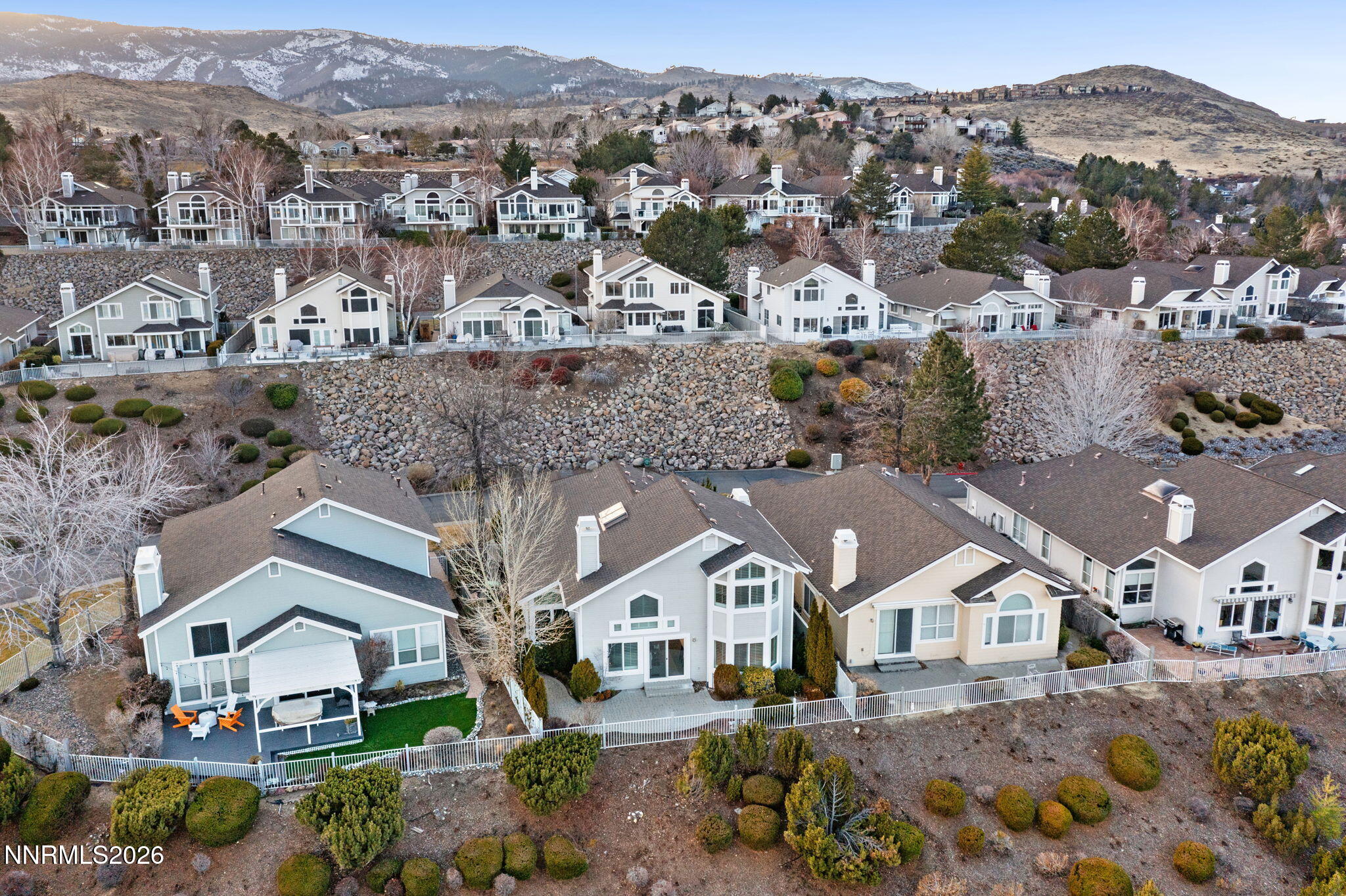 6186 Squires Lane Reno, NV 89519 - Photo 47 of 57 an aerial view of multiple houses