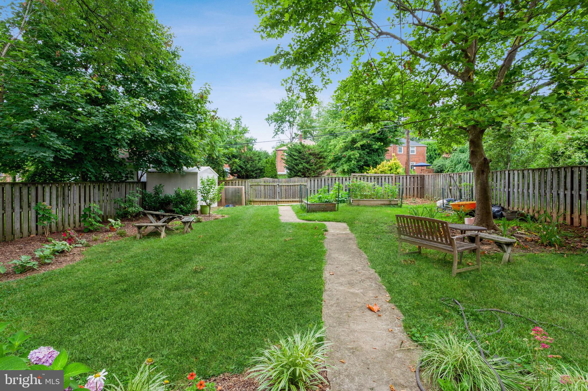 704 Greenwood Road Baltimore, MD 21208 - Photo 31 of 36 Amazing rear yard