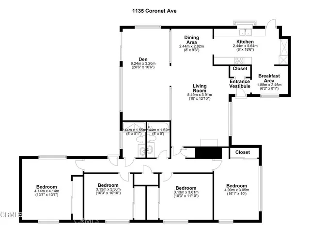 $1,530,000 | 1135 Coronet Avenue, Pasadena, CA 91107