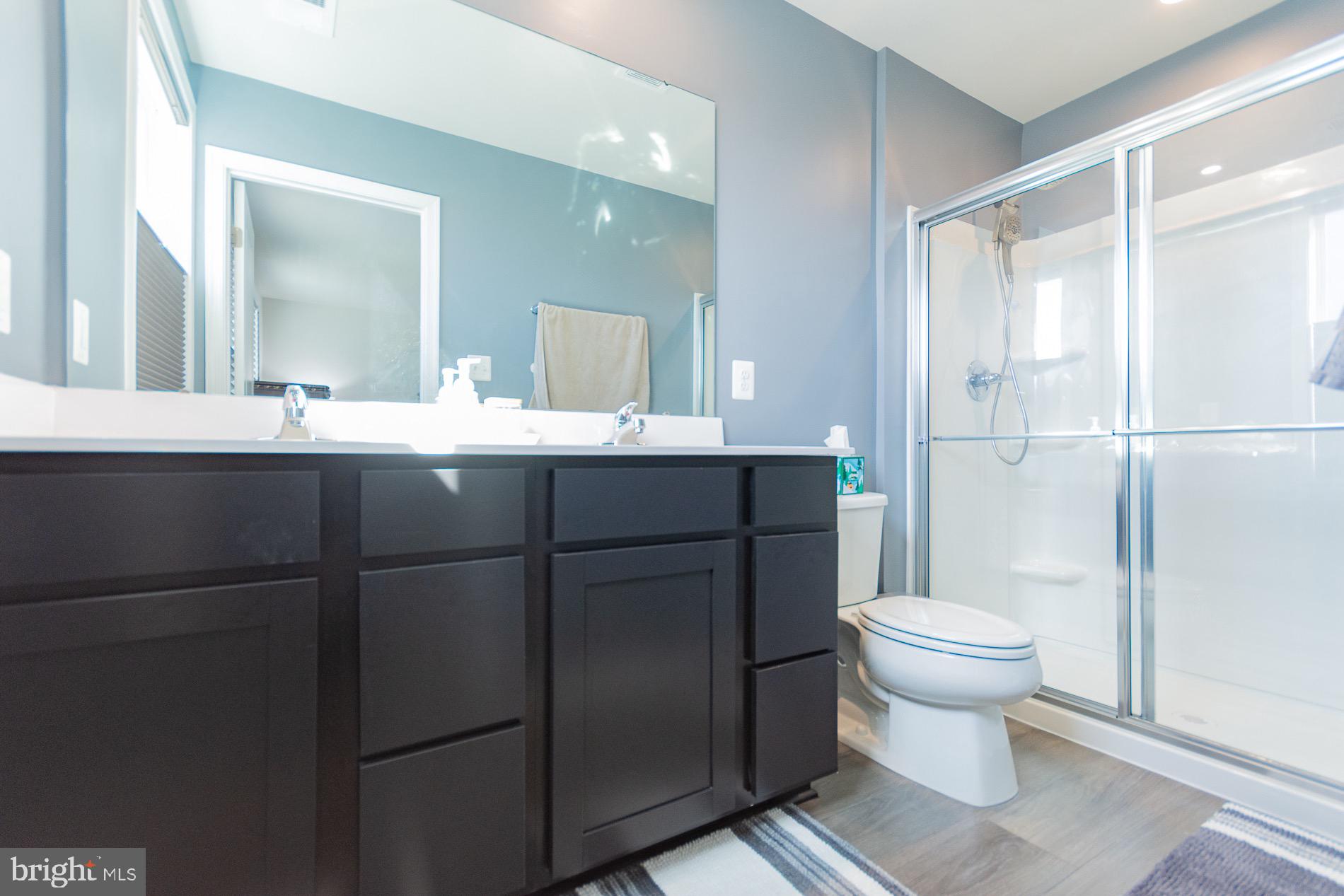 236 Surplus Road Inwood, WV 25428 - Photo 37 of 72 a bathroom with a sink toilet and a mirror