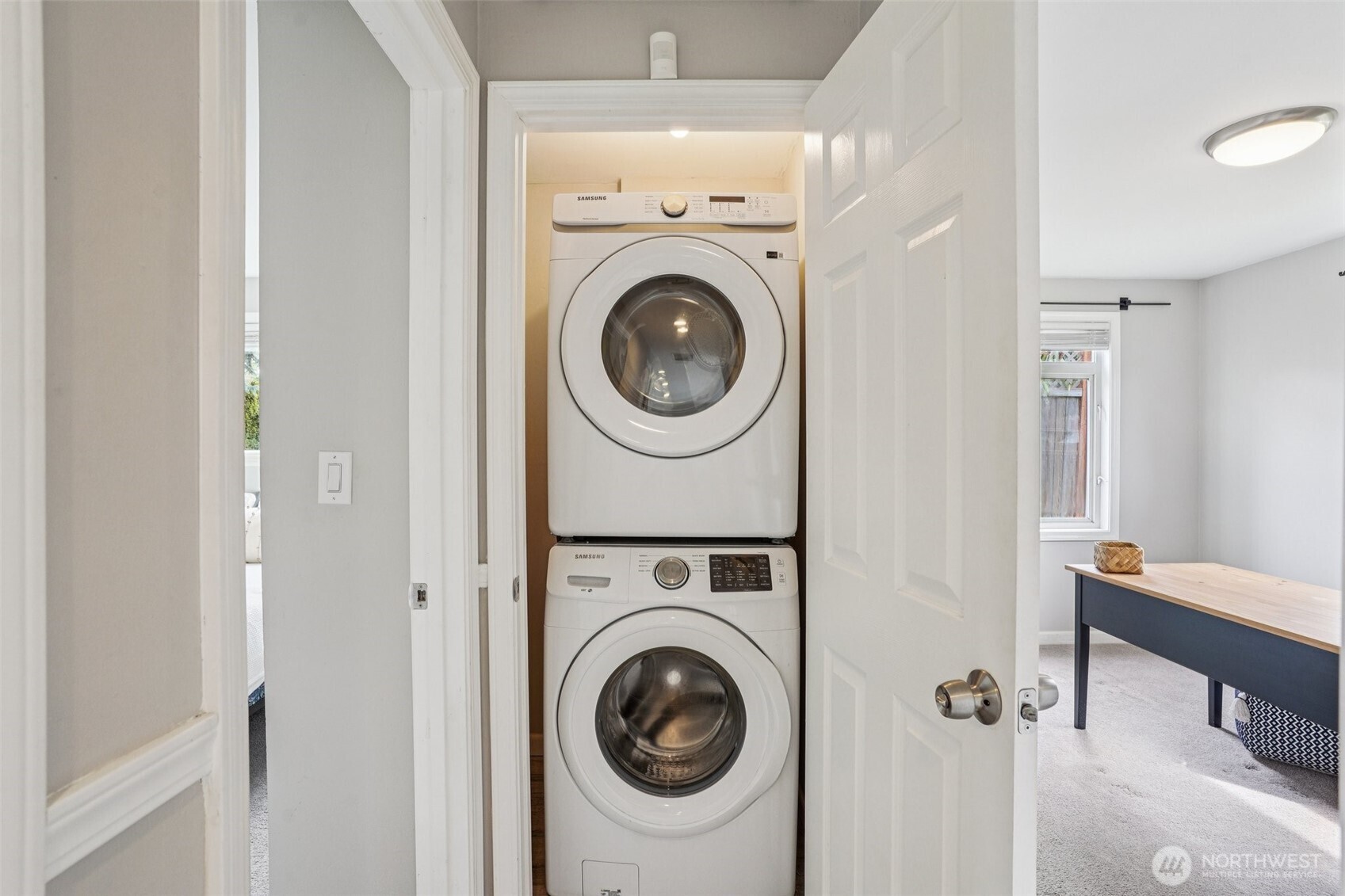 3709 Northeast 9th Court Renton, WA 98056 - Photo 16 of 21 a utility room with dryer and washer