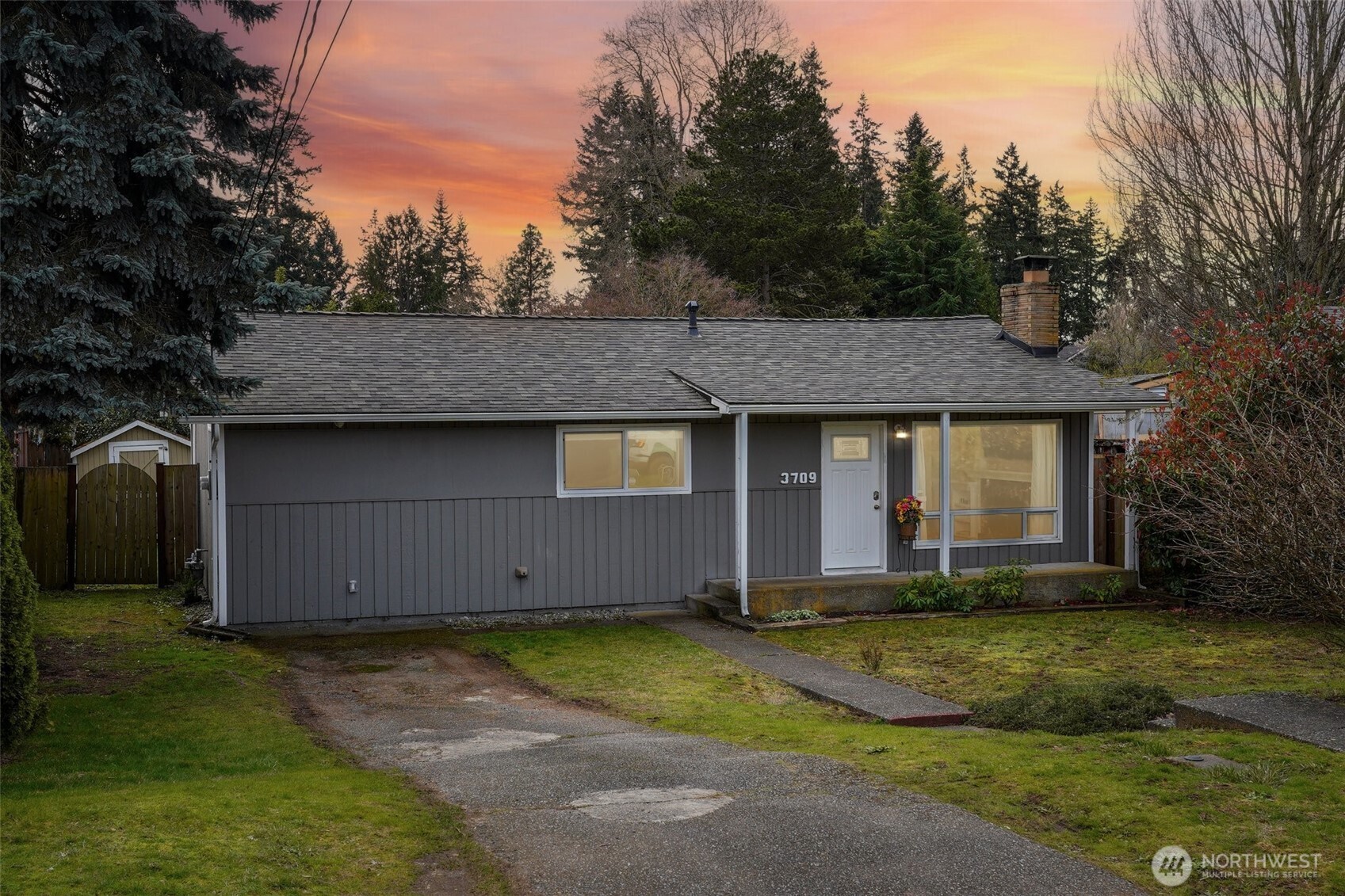 3709 Northeast 9th Court Renton, WA 98056 - Photo 20 of 21 a front view of a house with a yard