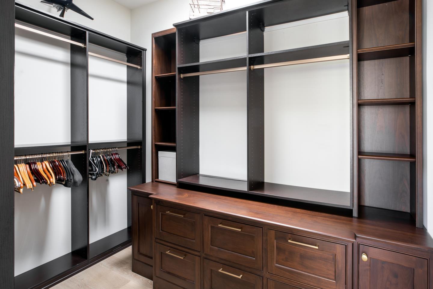 620 Morningside Circle Los Altos, CA 94022 - Photo 24 of 32 a view of walk in closet with empty racks
