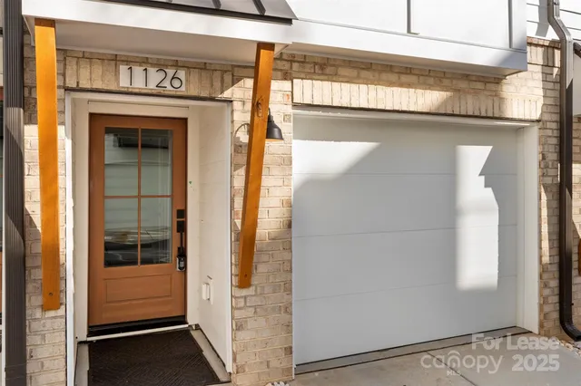 a view of front door