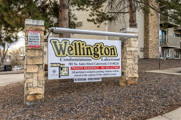 a sign on the side of a building