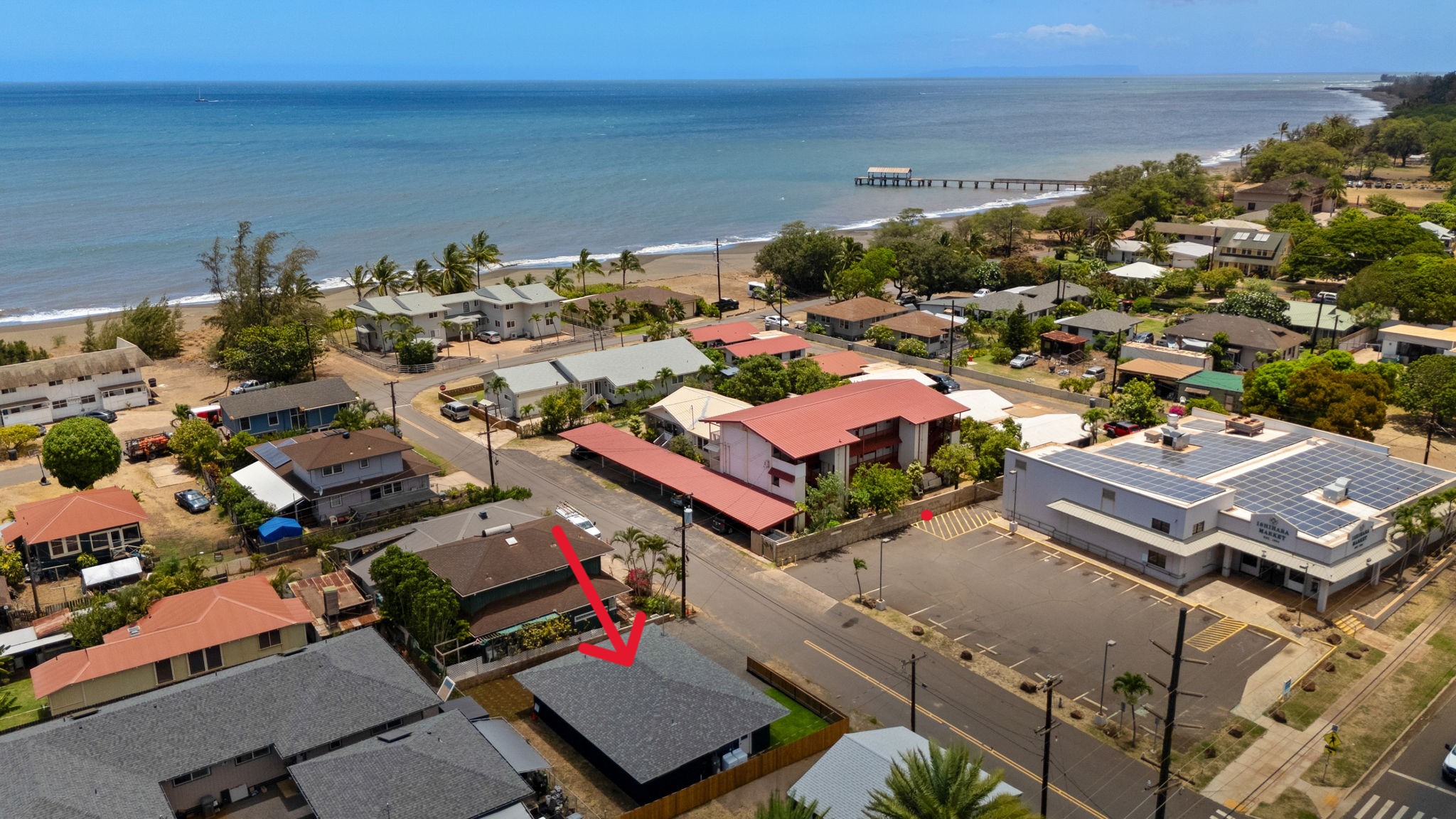 4484 Panako Road Waimea, HI 96796 - Photo 26 of 27 an aerial view of a city with ocean view