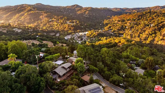 a backyard of a house