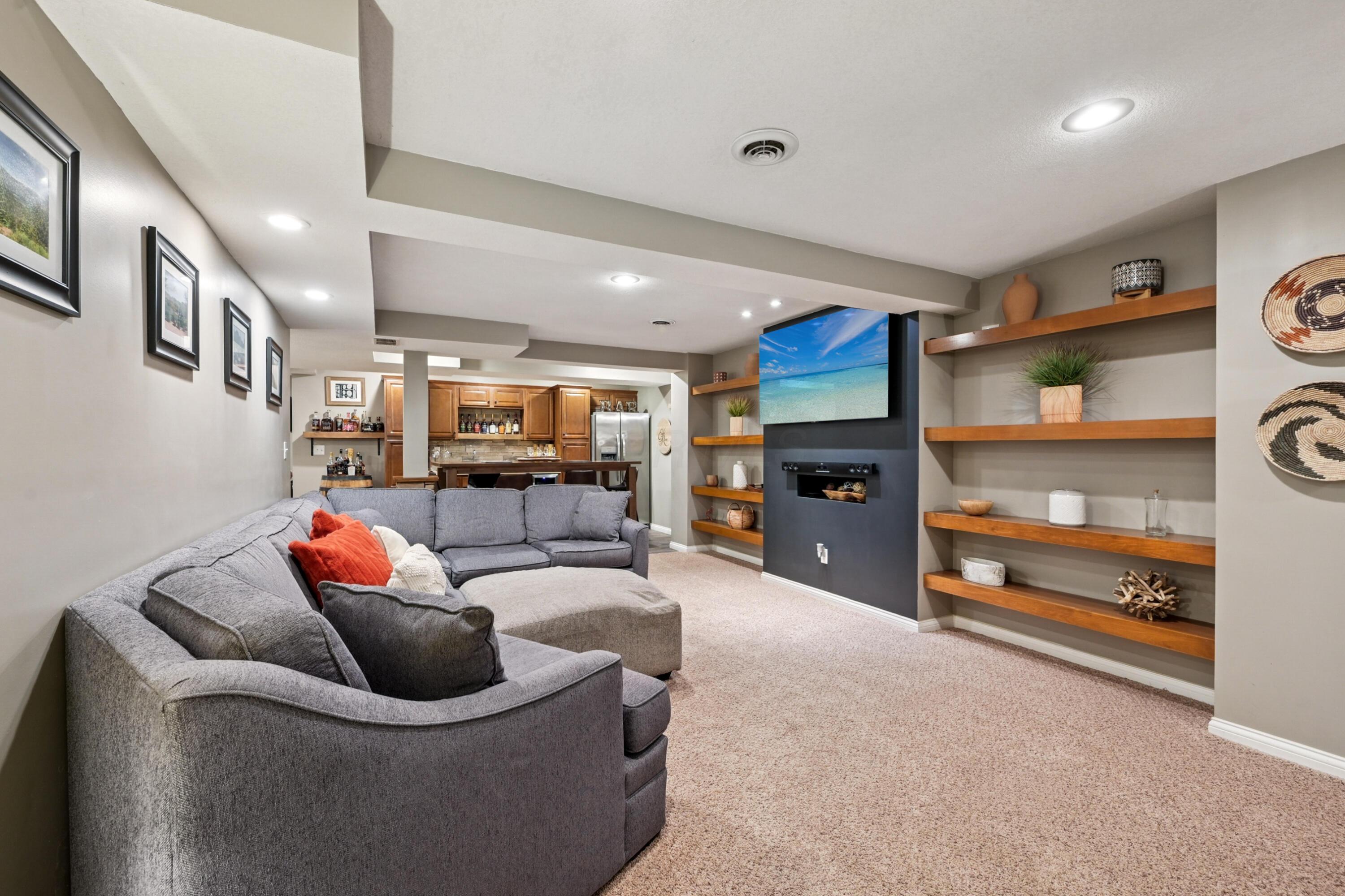 564 National Road Southeast Hebron, OH 43025 - Photo 61 of 106 Lower Level Rec Room