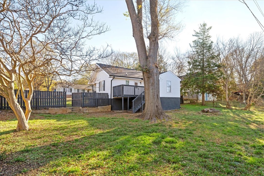 223 K Street Anderson, SC 29625 - Photo 23 of 27 Large, level fenced backyard