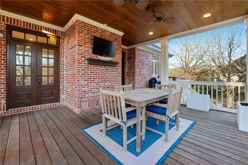18 Starlight Drive Cartersville, GA 30121 - Photo 55 of 74 a house view with a seating space and wooden floor
