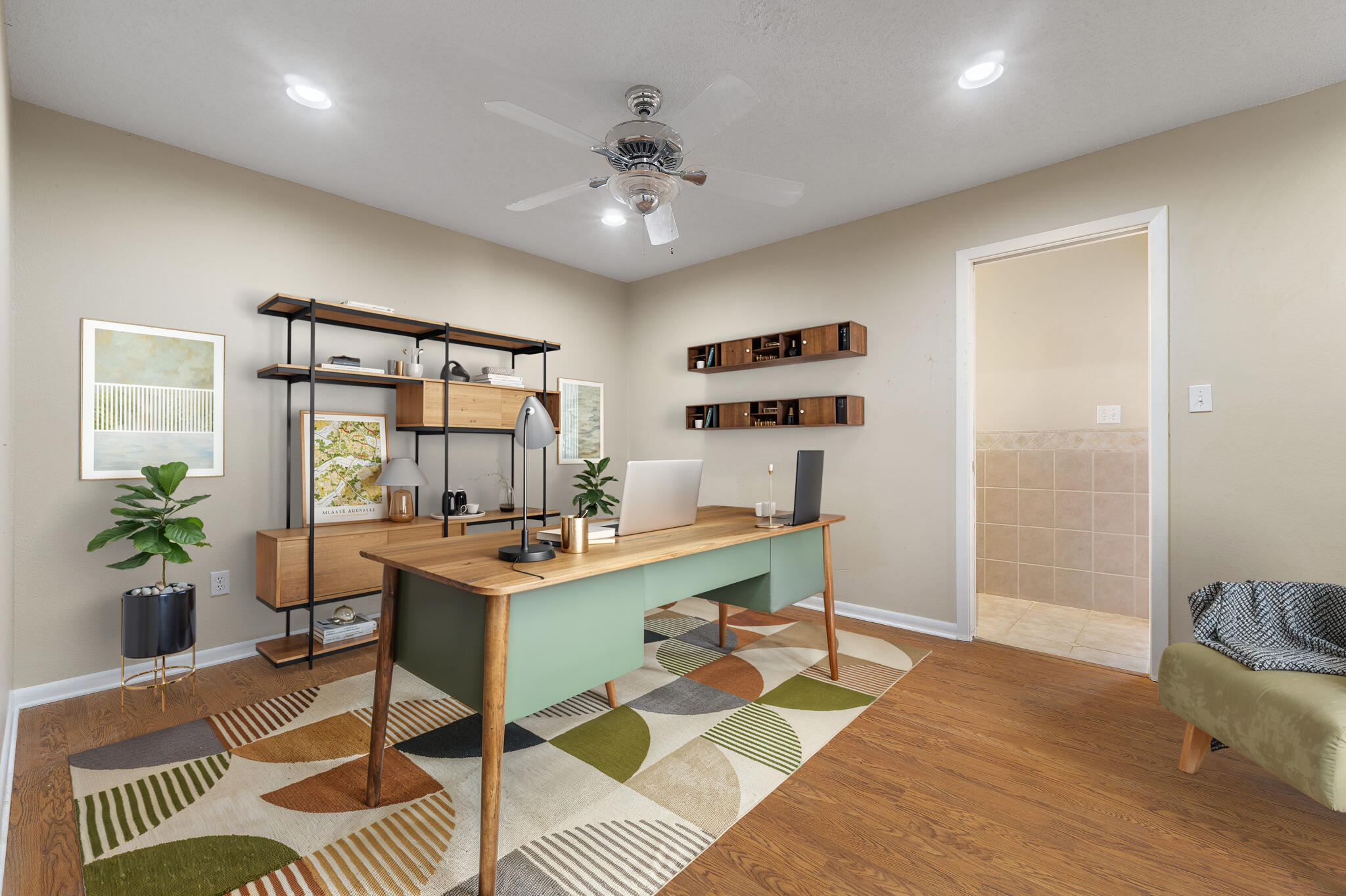 12 Hillcrest Drive Shalimar, FL 32579 - Photo 27 of 45 a view of a workspace with furniture