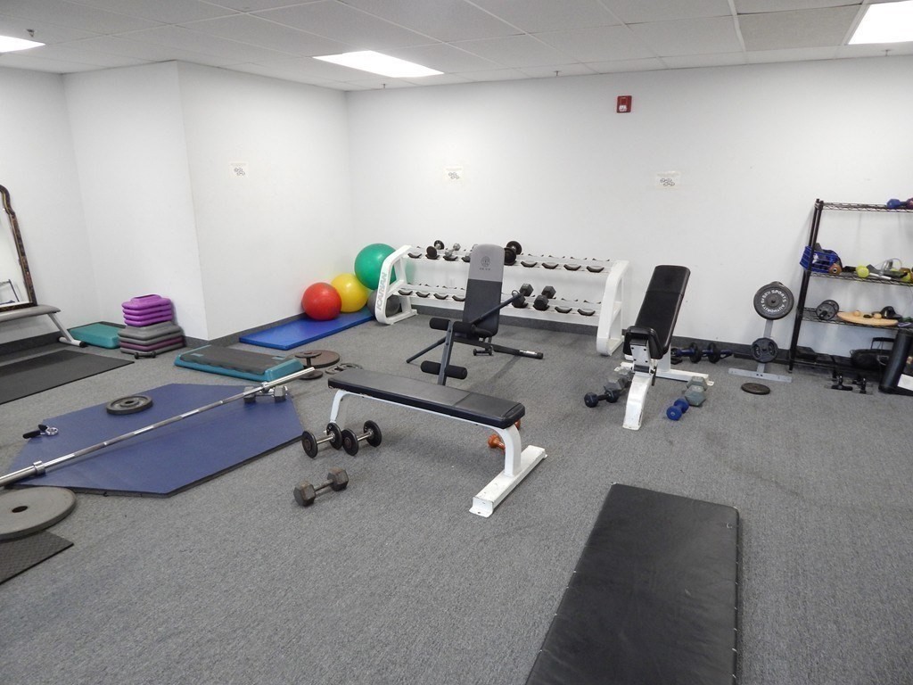 17 Federal Street, Unit 506 Worcester, MA 01608 - Photo 13 of 17 a room with gym equipment and equipment