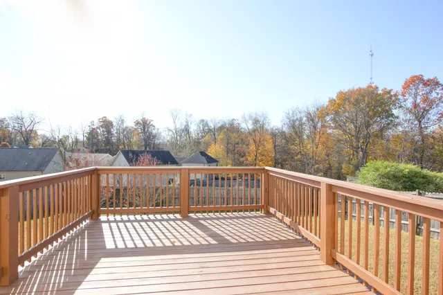 a view of a two chairs with wooden floor