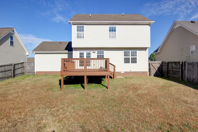 an house with outdoor seating space