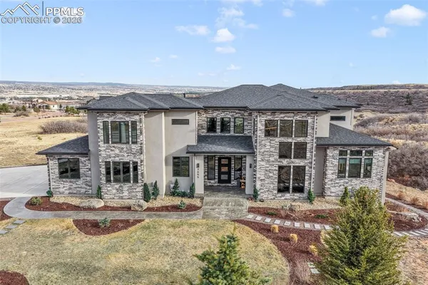 a view of a building with a ocean view