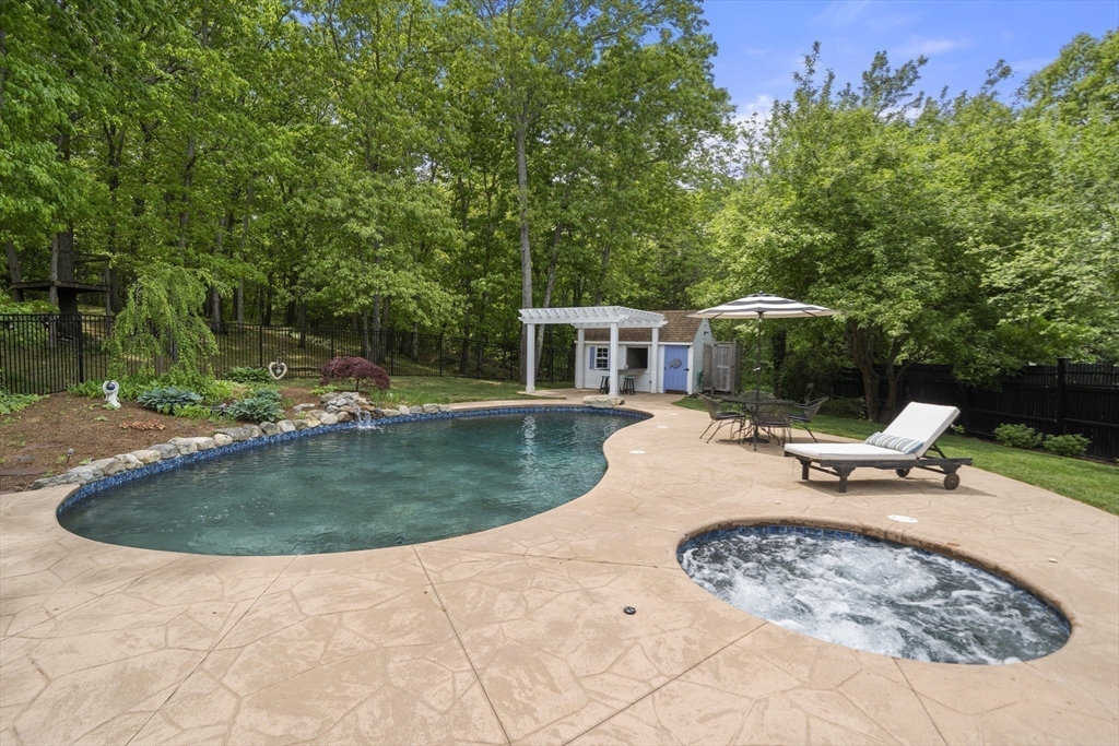 30 Franklin Rodgers Road Hingham, MA 02043 - Photo 32 of 37 swimming pool view with a seating space