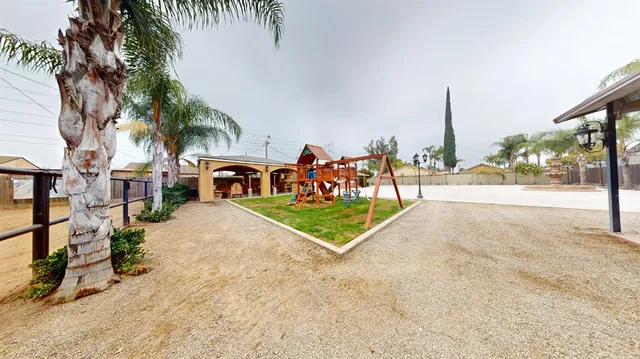 a view of outdoor space with seating area