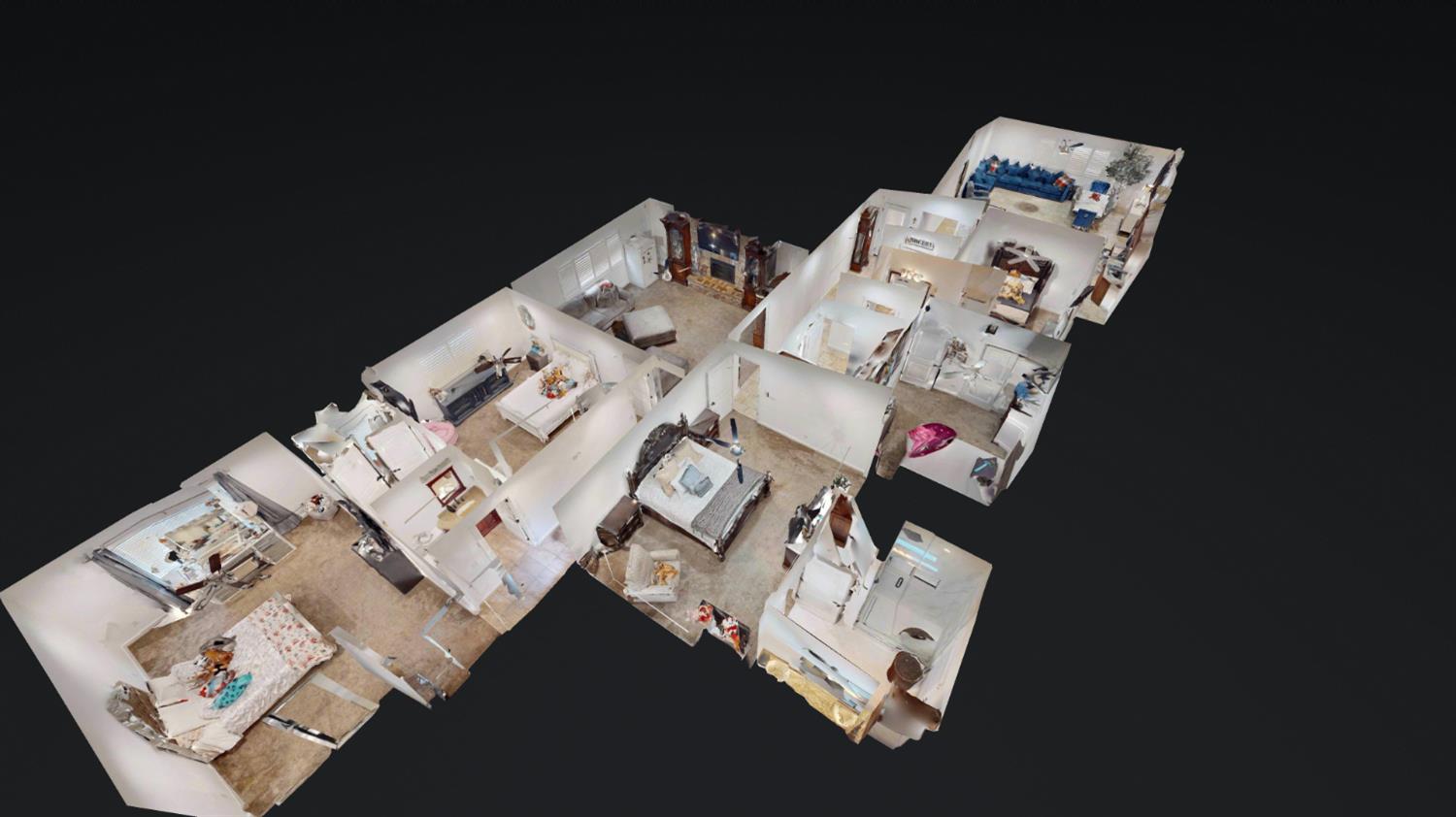 4460 South Carpenter Road Modesto, CA 95358 - Photo 40 of 40 an aerial view of a bed