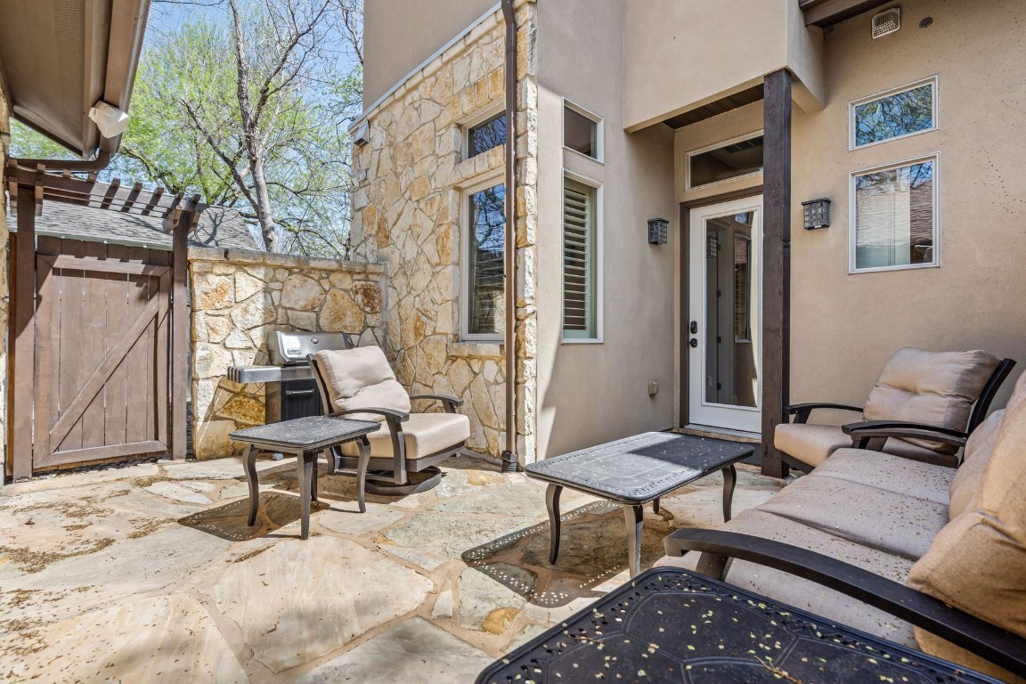 2002 Kinney Avenue, Unit B Austin, TX 78704 - Photo 27 of 34 a building outdoor space with patio furniture