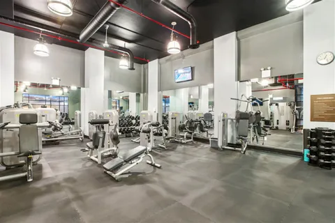 a view of gym