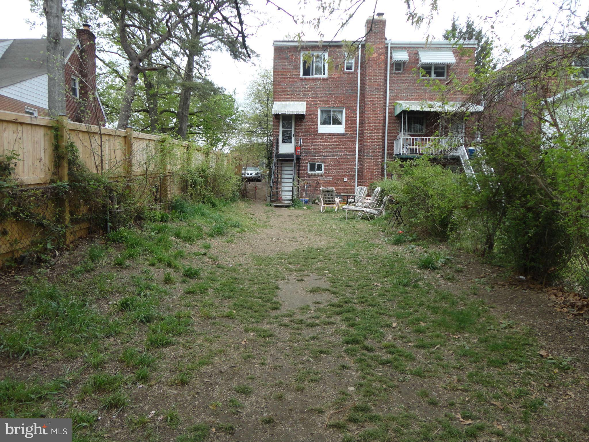 6038 Sligo Mill Road Northeast Washington, DC 20011 - Photo 3 of 4 Exterior (Rear)