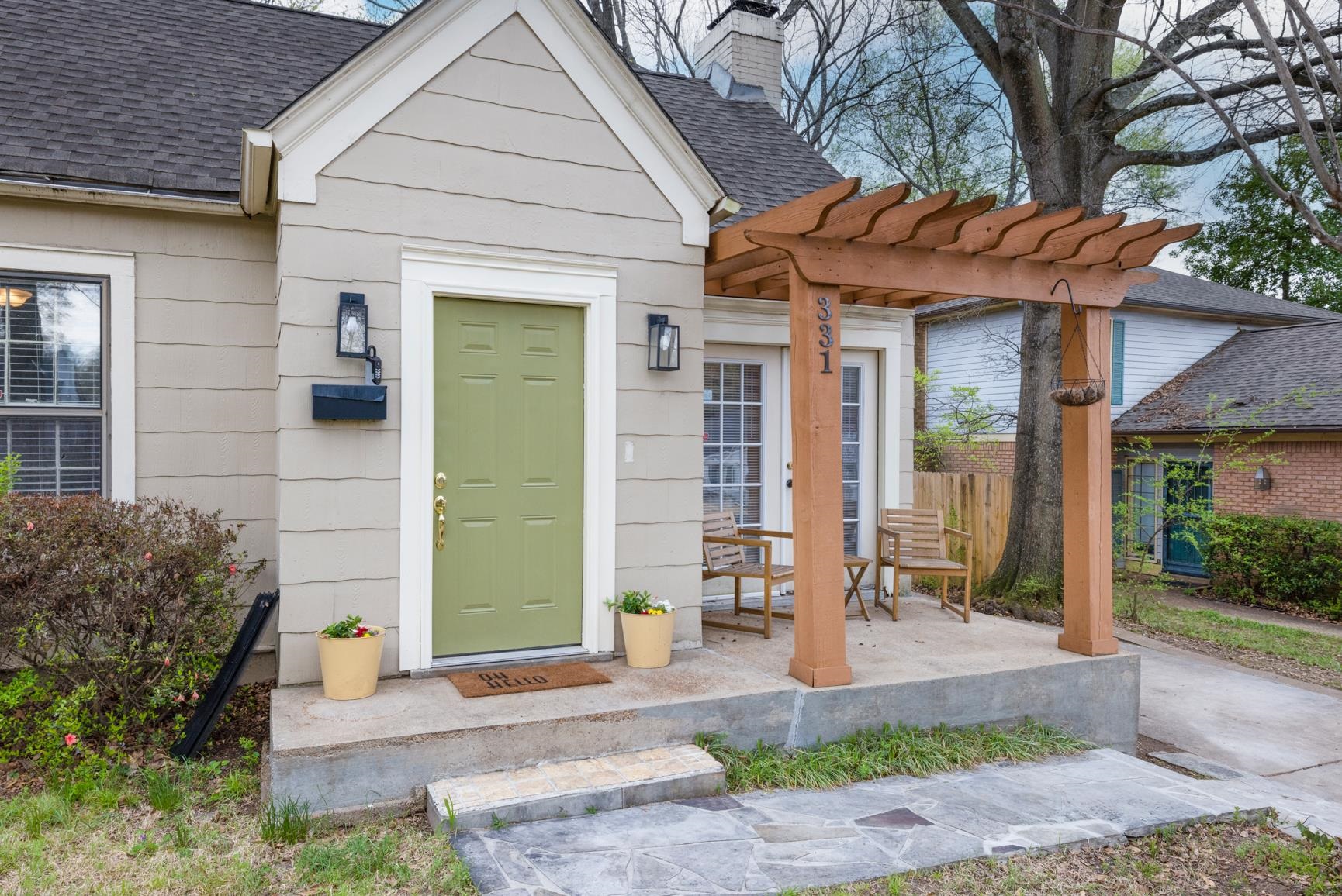 331 Alexander Street Memphis, TN 38111 - Photo 3 of 25 Property entrance with roof with shingles and a chimney