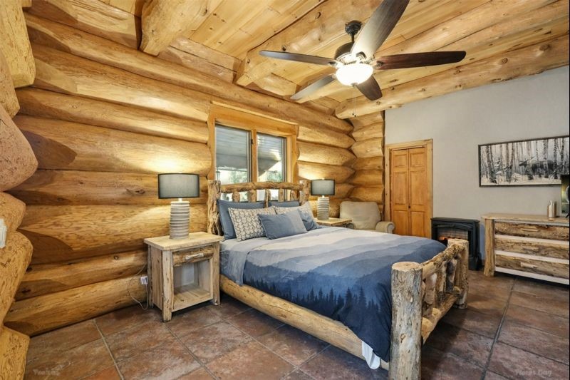 248 County Road 6 Alma, CO 80420 - Photo 10 of 31 Virtually refreshed bedding