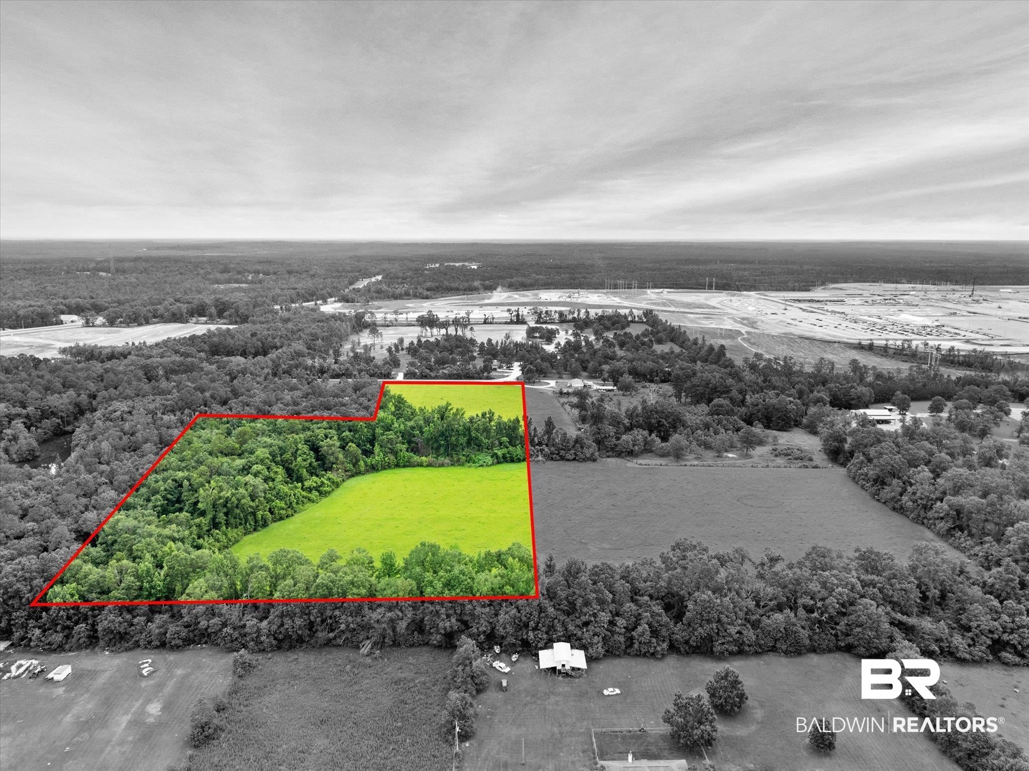 18 Louis Cooper Road Bay Minette, AL 36507 - Photo 4 of 17 View of aerial view