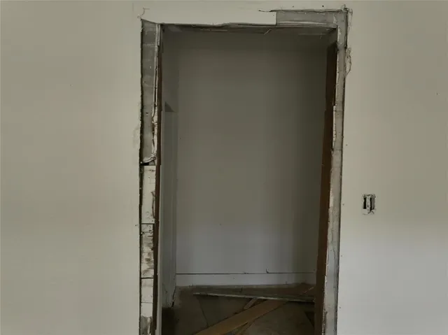 a view of a small space