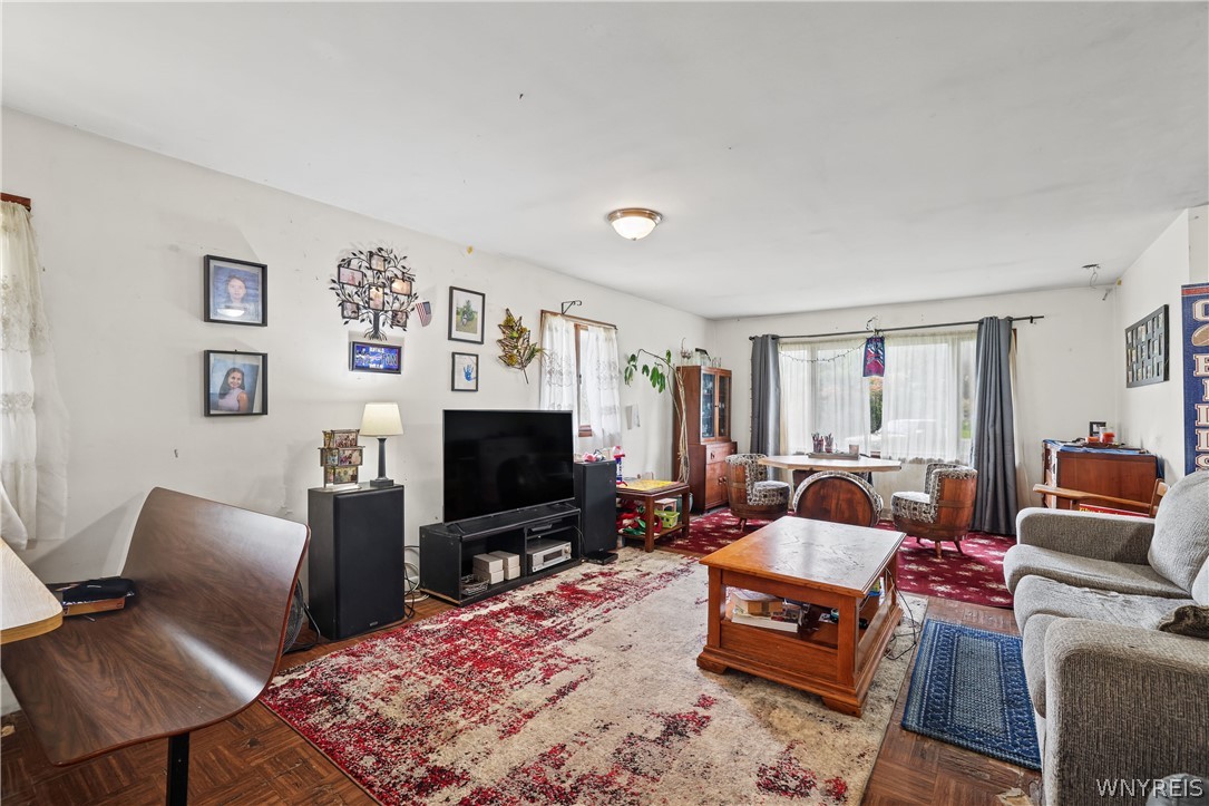 8435 Rochester Road Royalton, NY 14067 - Photo 5 of 27 A spacious layout and parquetry flooring define th