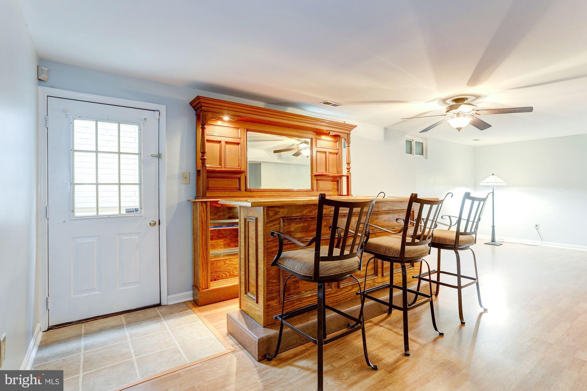 6689 Hunter Road Elkridge, MD 21075 - Photo 25 of 43 Family Room with Custom Bar