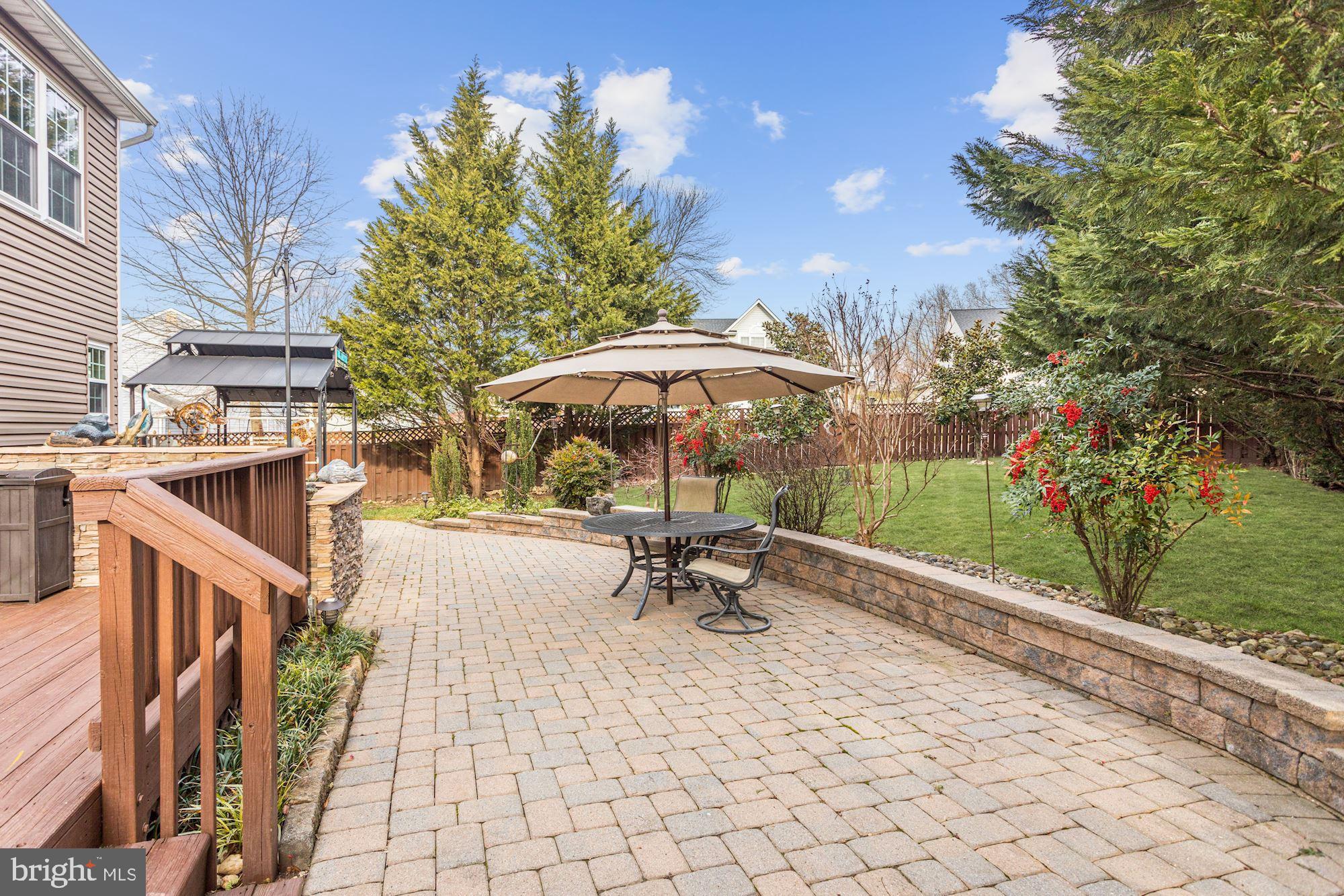 6689 Hunter Road Elkridge, MD 21075 - Photo 34 of 43 Patio & Landscaped Grounds